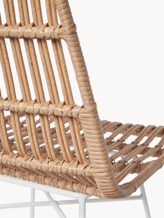 Polyrattan Dining Chairs Costa Set of 2