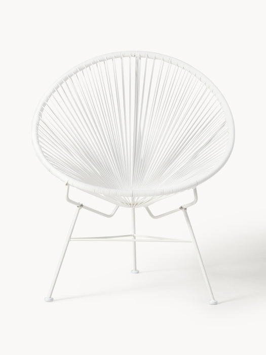 Plastic Wickerwork Lounge Chair Bahia