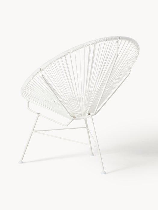 Plastic Wickerwork Lounge Chair Bahia