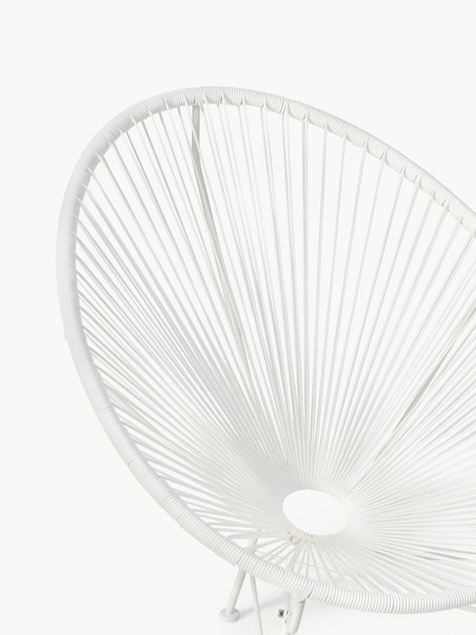 Plastic Wickerwork Lounge Chair Bahia