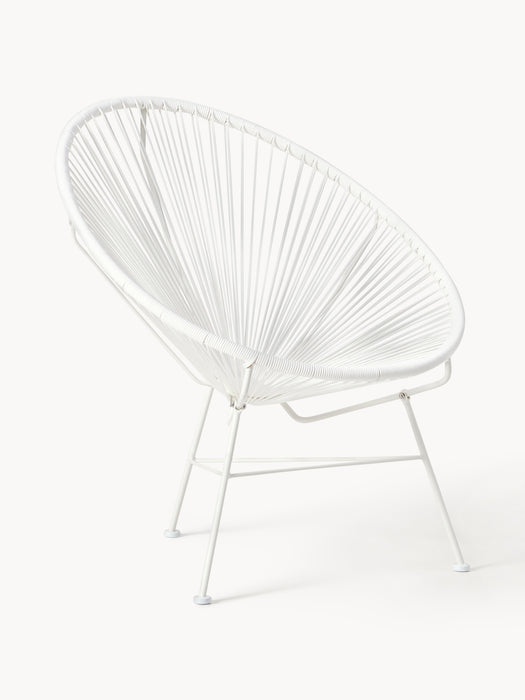Plastic Wickerwork Lounge Chair Bahia