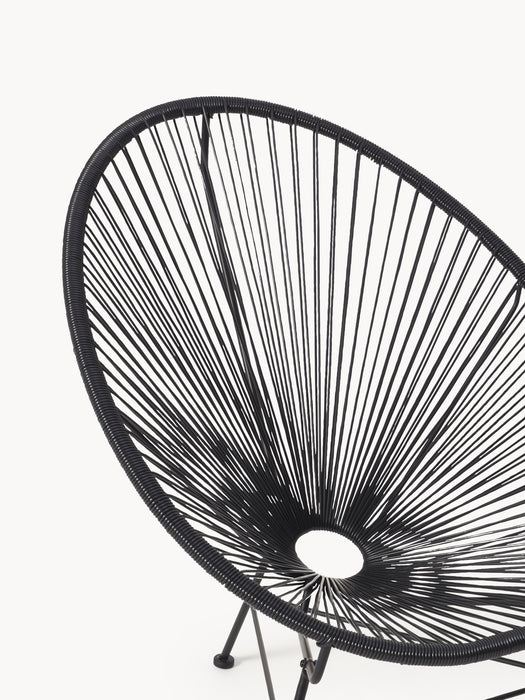 Plastic Wickerwork Lounge Chair Bahia