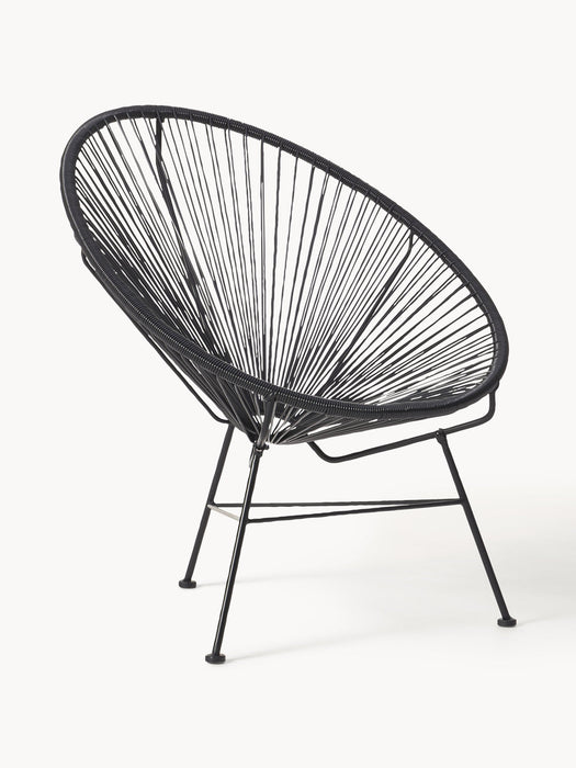 Bahia Plastic Wickerwork Lounge Chair