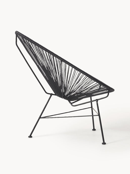 Plastic Wickerwork Lounge Chair Bahia