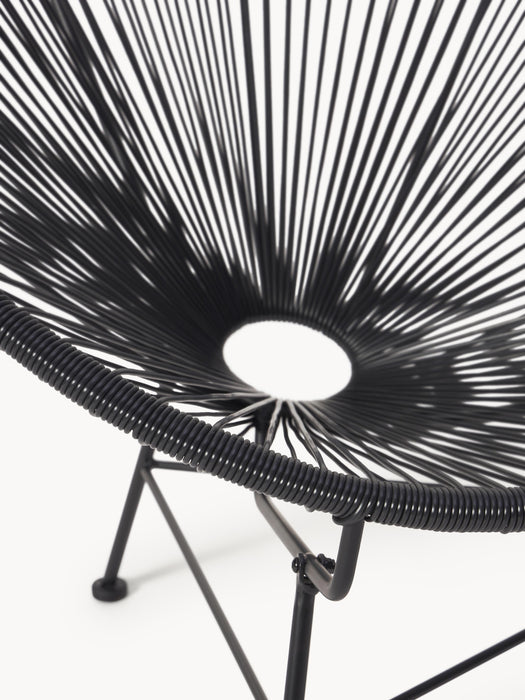 Plastic Wickerwork Lounge Chair Bahia