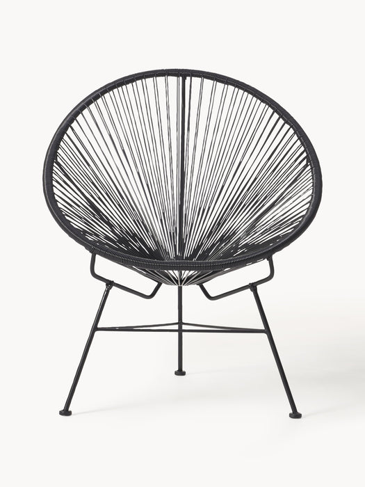 Plastic Wickerwork Lounge Chair Bahia
