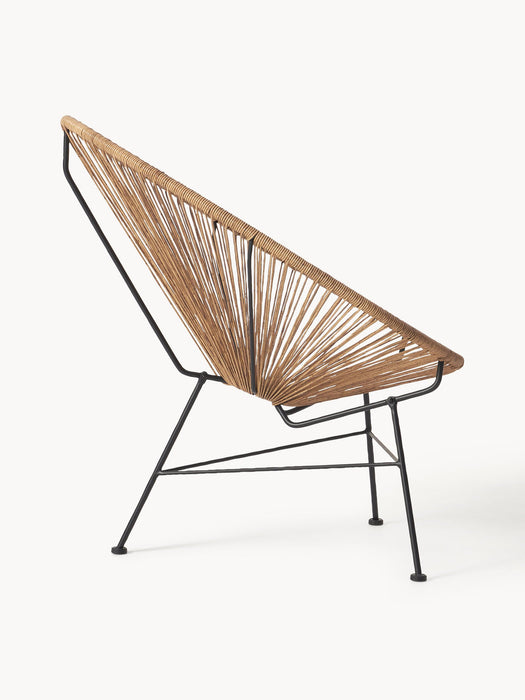 Bahia Plastic Wickerwork Lounge Chair