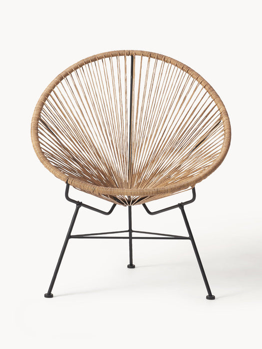 Bahia Plastic Wickerwork Lounge Chair