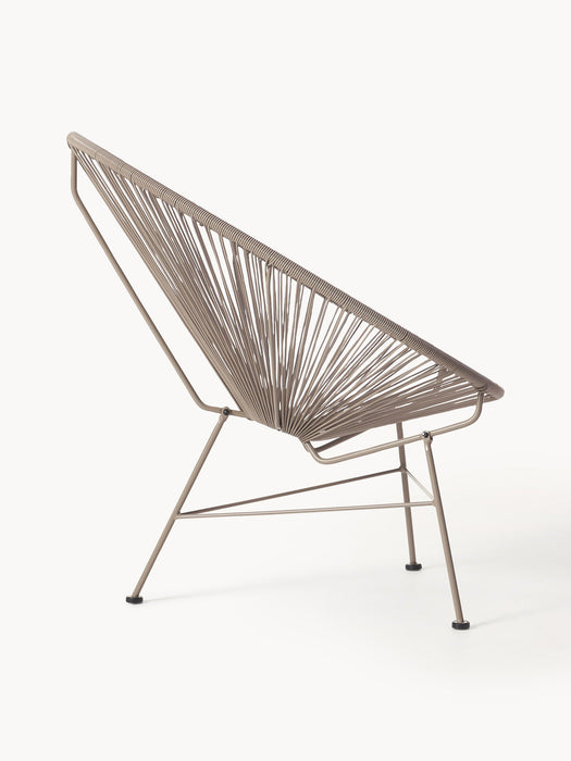 Bahia Plastic Wickerwork Lounge Chair