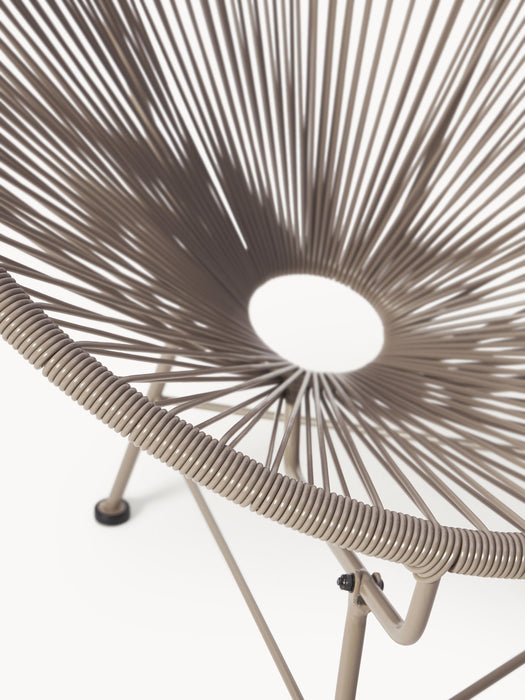 Plastic Wickerwork Lounge Chair Bahia