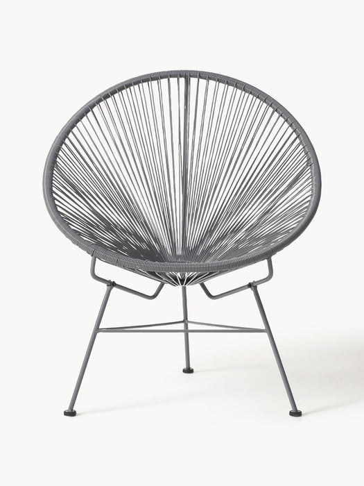 Bahia Plastic Wickerwork Lounge Chair