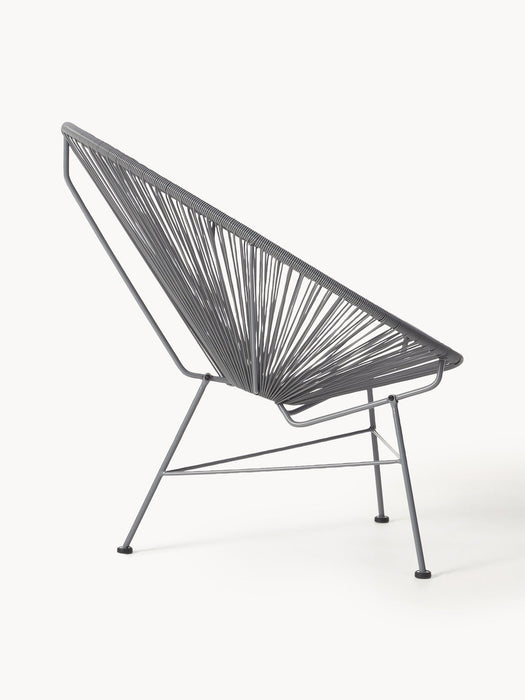 Bahia Plastic Wickerwork Lounge Chair