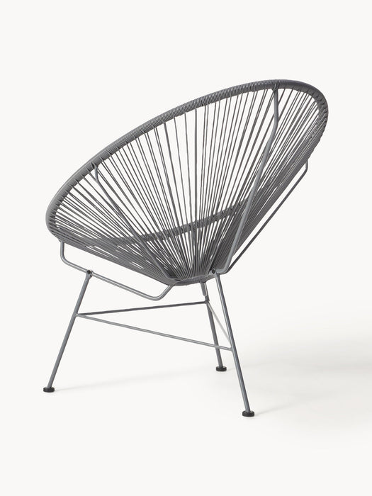 Bahia Plastic Wickerwork Lounge Chair