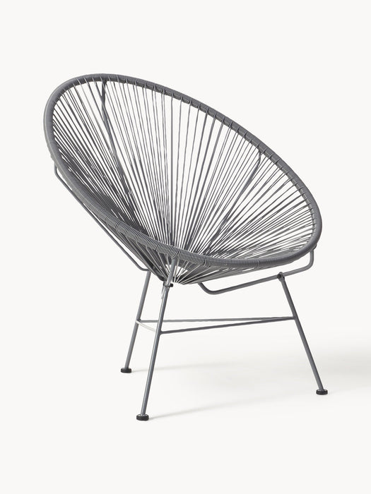 Bahia Plastic Wickerwork Lounge Chair