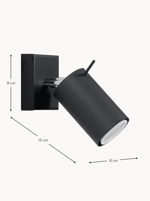 Adjustable Wall and Ceiling Spotlight Etna