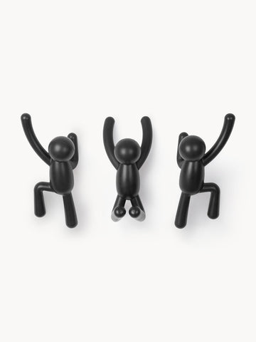Design Wall Hooks Buddy, Set of 3