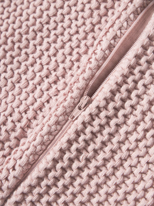 Adalyn Organic Cotton Knitted Cushion Cover