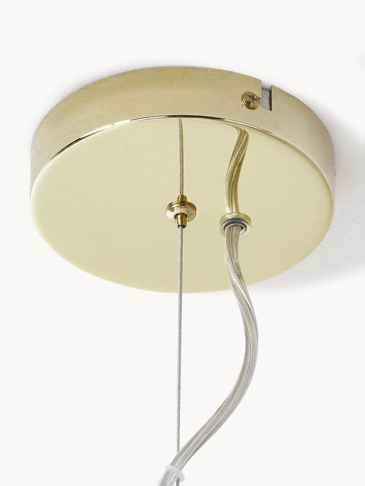 Large Pendant Light Grover with Opal Glass Balls