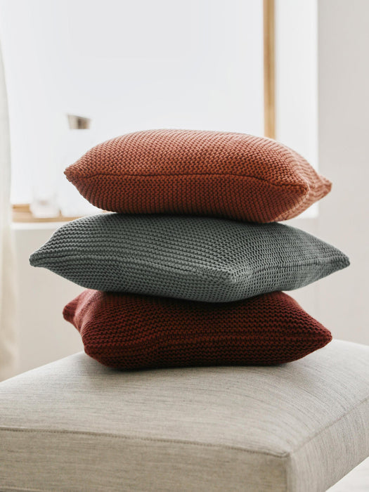 Adalyn Organic Cotton Knitted Cushion Cover