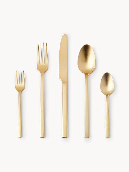Brushed Cutlery Set Shine in various set sizes