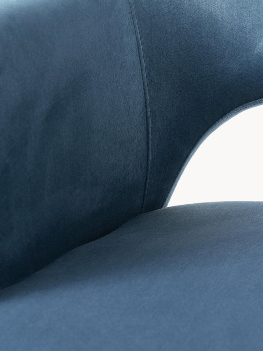 Velvet Armchair Rachel