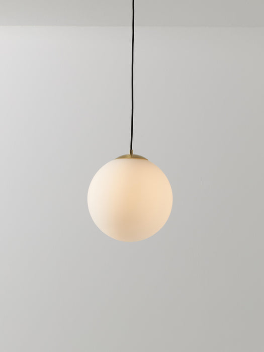 Opal Glass Ball Pendant Light Beth