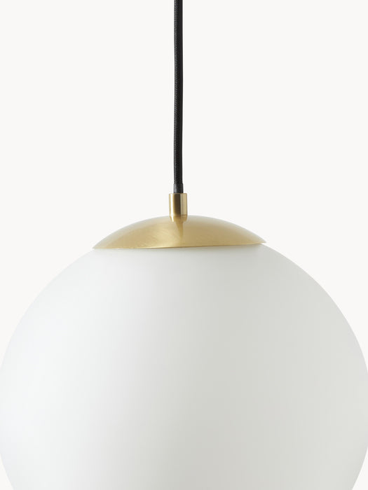 Opal Glass Ball Pendant Light Beth