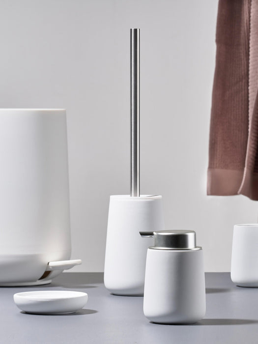 Nova Toilet Brush with Porcelain Container