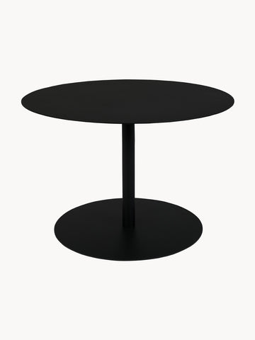 Round Metal Coffee Table Snow