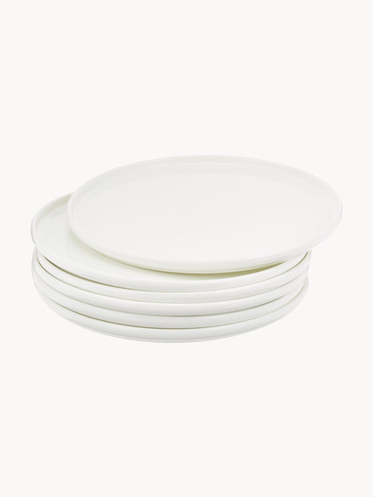 Fine Bone China Breakfast Plates Oco Set of 6