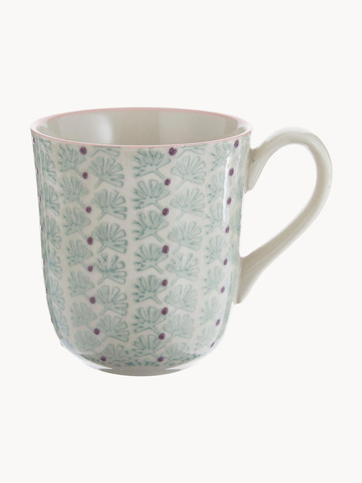 Mugs Maya with Small Pattern, Set of 3