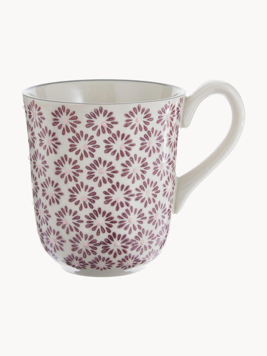 Mugs Maya with Small Pattern, Set of 3
