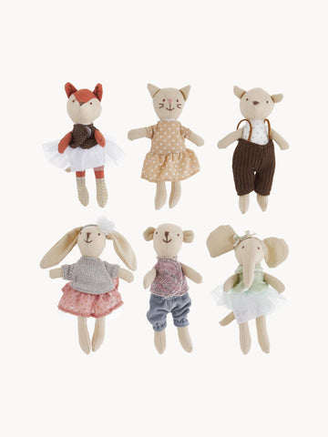 Cuddly Toys Friends, Set of 6