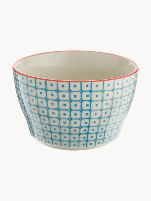 Bowls Carla with Small Pattern, Set of 6