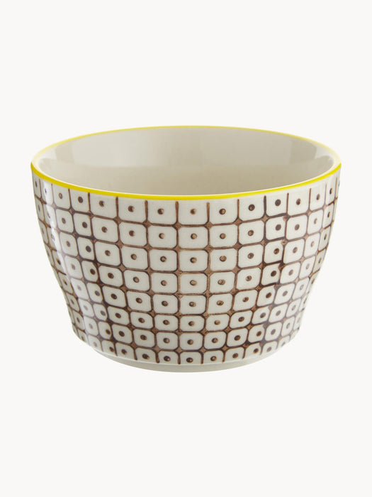 Bowls Carla with Small Pattern, Set of 6