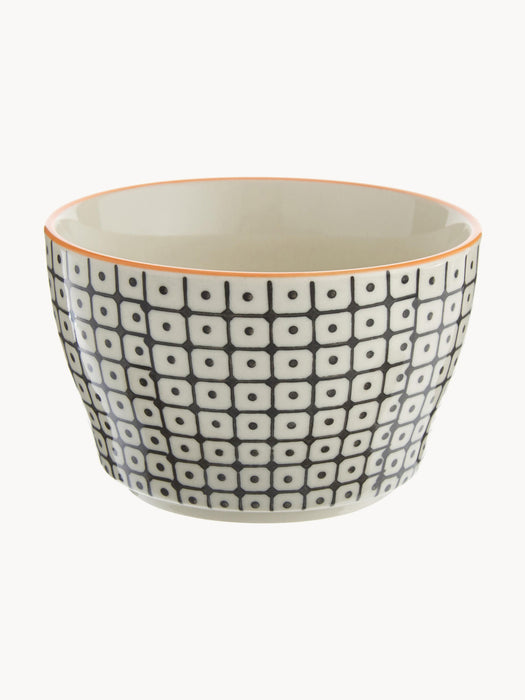 Bowls Carla with Small Pattern, Set of 6