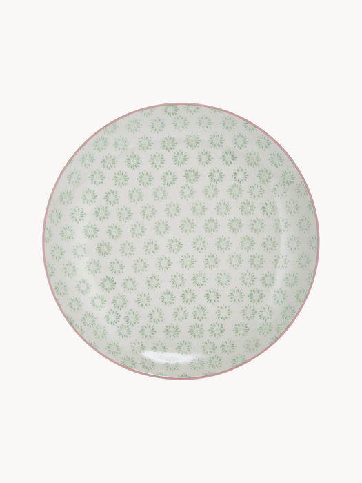 Hand-Painted Dinner Plates Patrizia, Set of 3