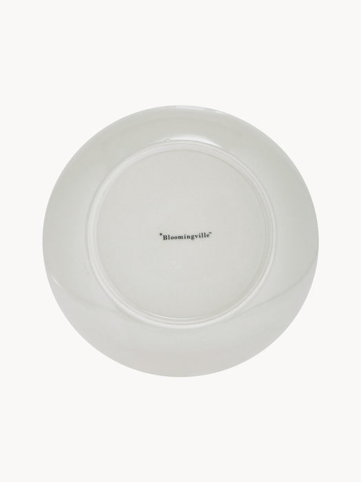 Hand-Painted Dinner Plates Patrizia Set of 3