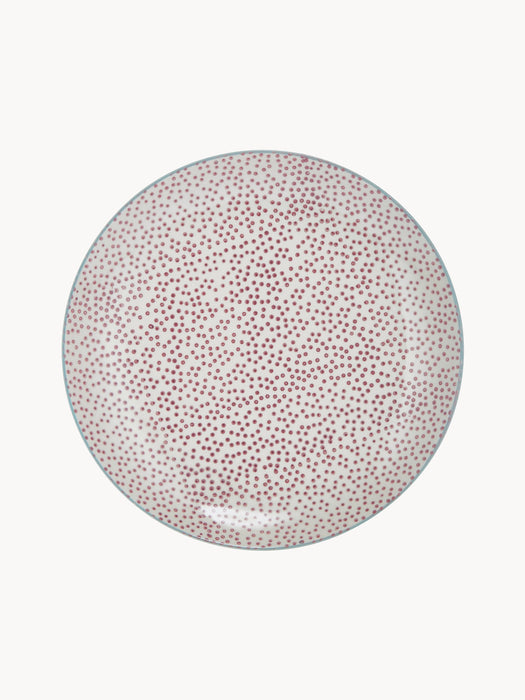 Hand-Painted Dinner Plates Patrizia Set of 3