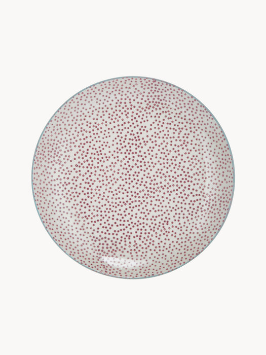 Hand-Painted Dinner Plates Patrizia, Set of 3