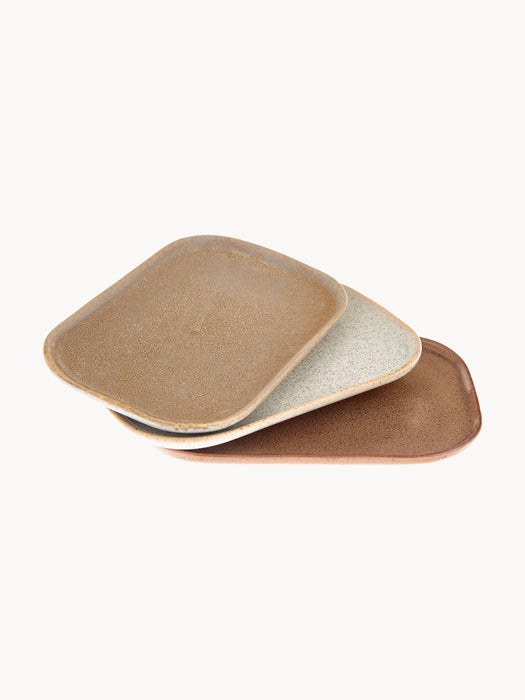 Handmade Serving Plates Addison Set of 3