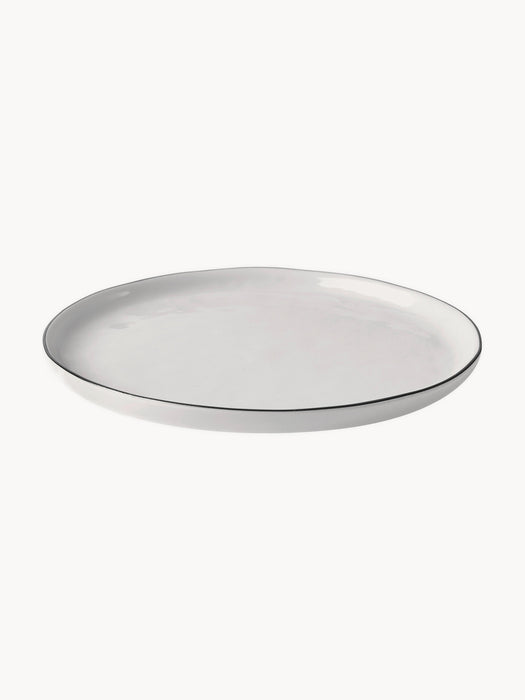 Handmade Porcelain Cutlery Set Salt 4 People Set of 12