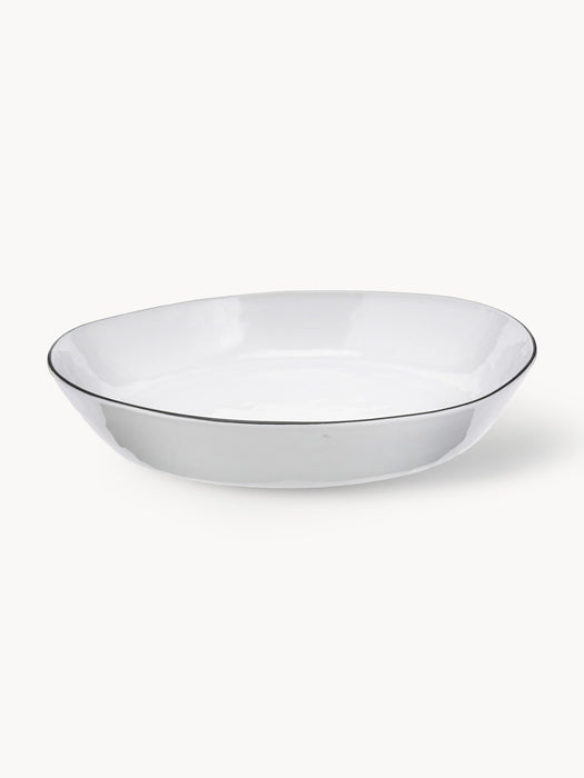 Handmade Porcelain Serving Bowl Salt