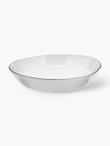 Handmade Porcelain Serving Bowl Salt