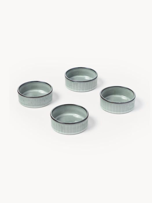 Handmade Dip Bowls Nordic Sea Set of 4