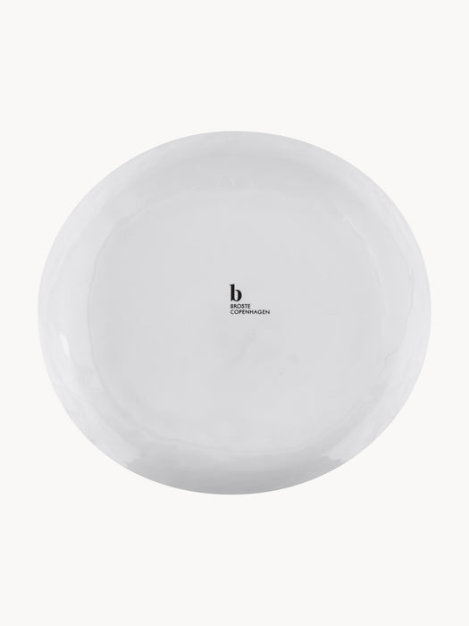 Handmade Porcelain Bowls Salt 20 cm Set of 2