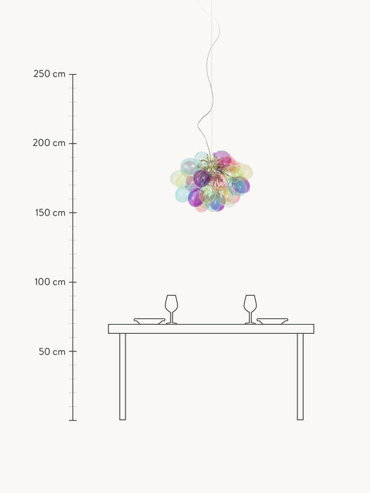 Mouth-Blown LED Pendant Light Gross
