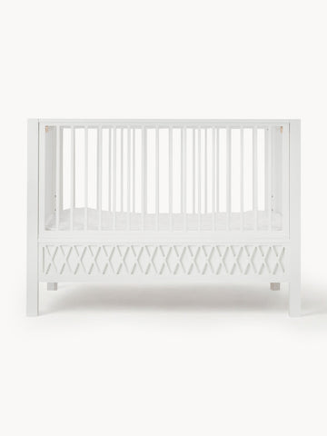 Harlequin Height-Adjustable Cot, 60 x 120 cm