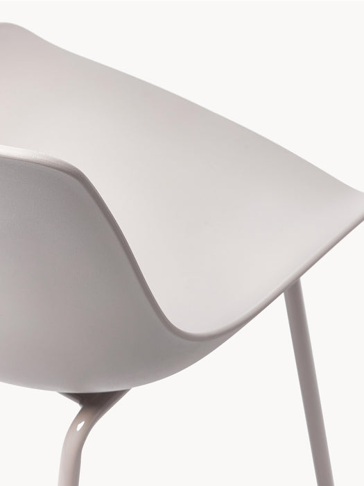 Dining Chairs Dave with Metal Legs Set of 2