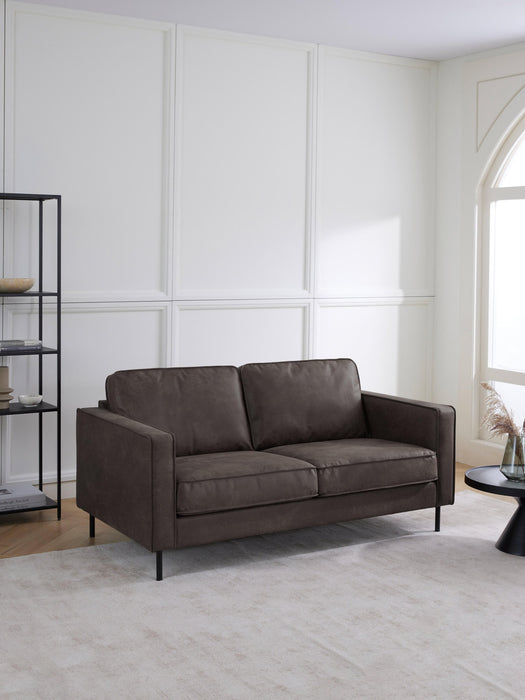 Leather Sofa Hunter 2-seater